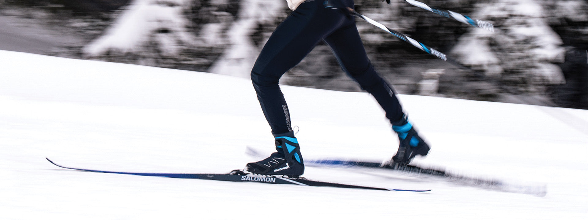 Ski de fond de patin