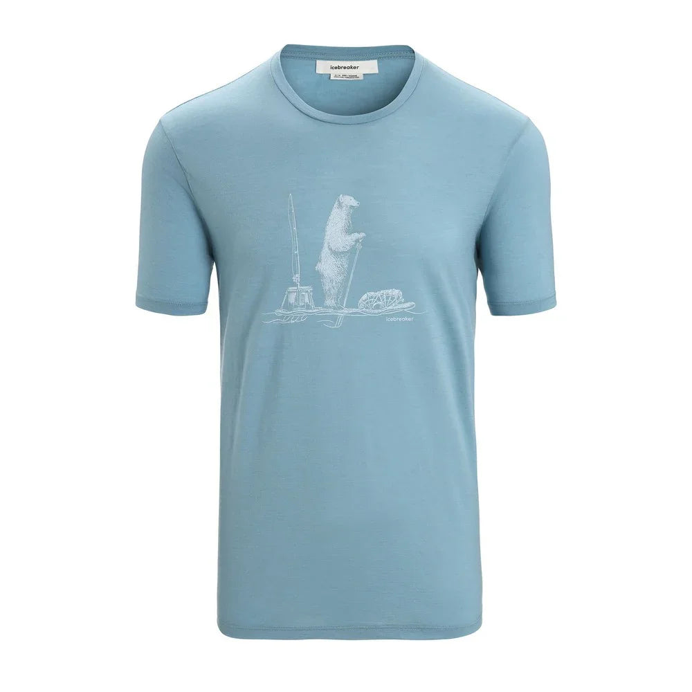T-shirt Icebreaker Tech Lite II Polar Paddle (hommes)