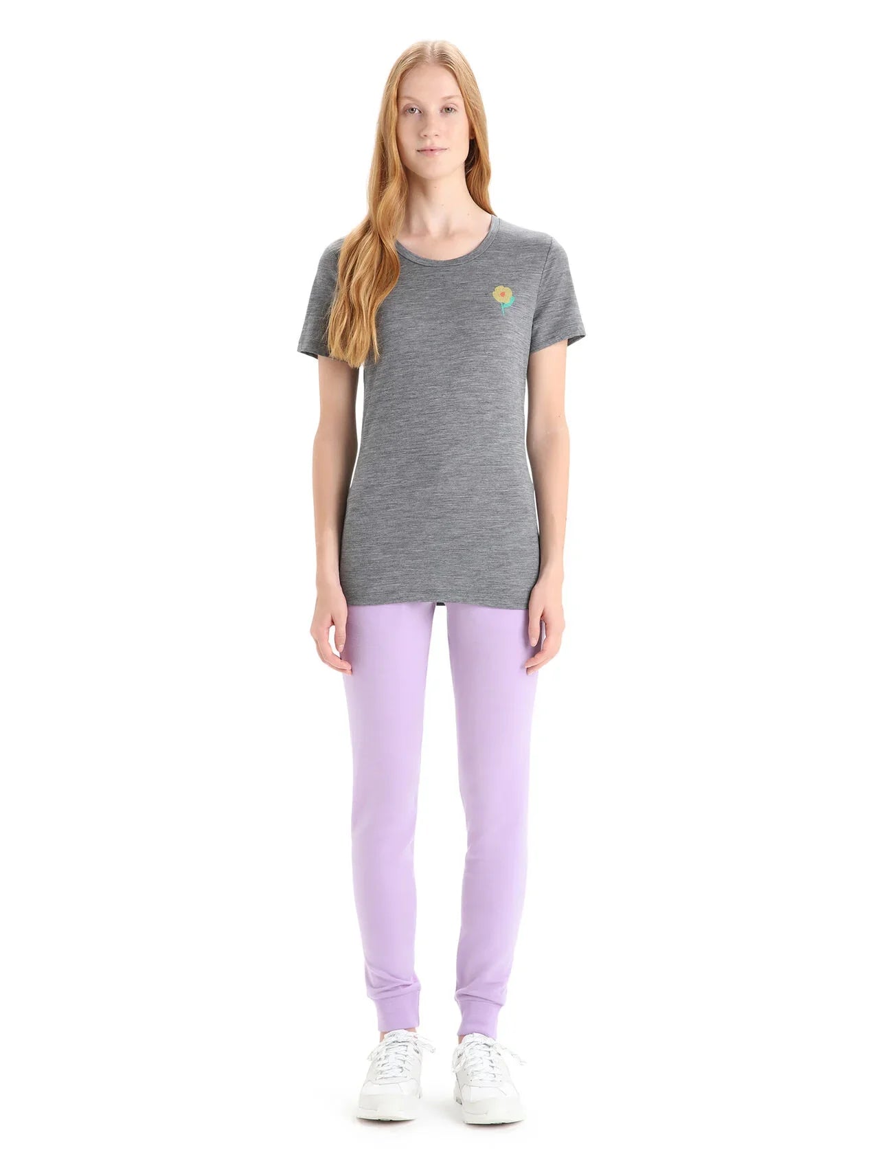 T-shirt Icebreaker Tech Lite II Fleurs de printemps (femmes)
