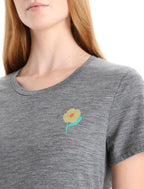 T-shirt Icebreaker Tech Lite II Fleurs de printemps (femmes)
