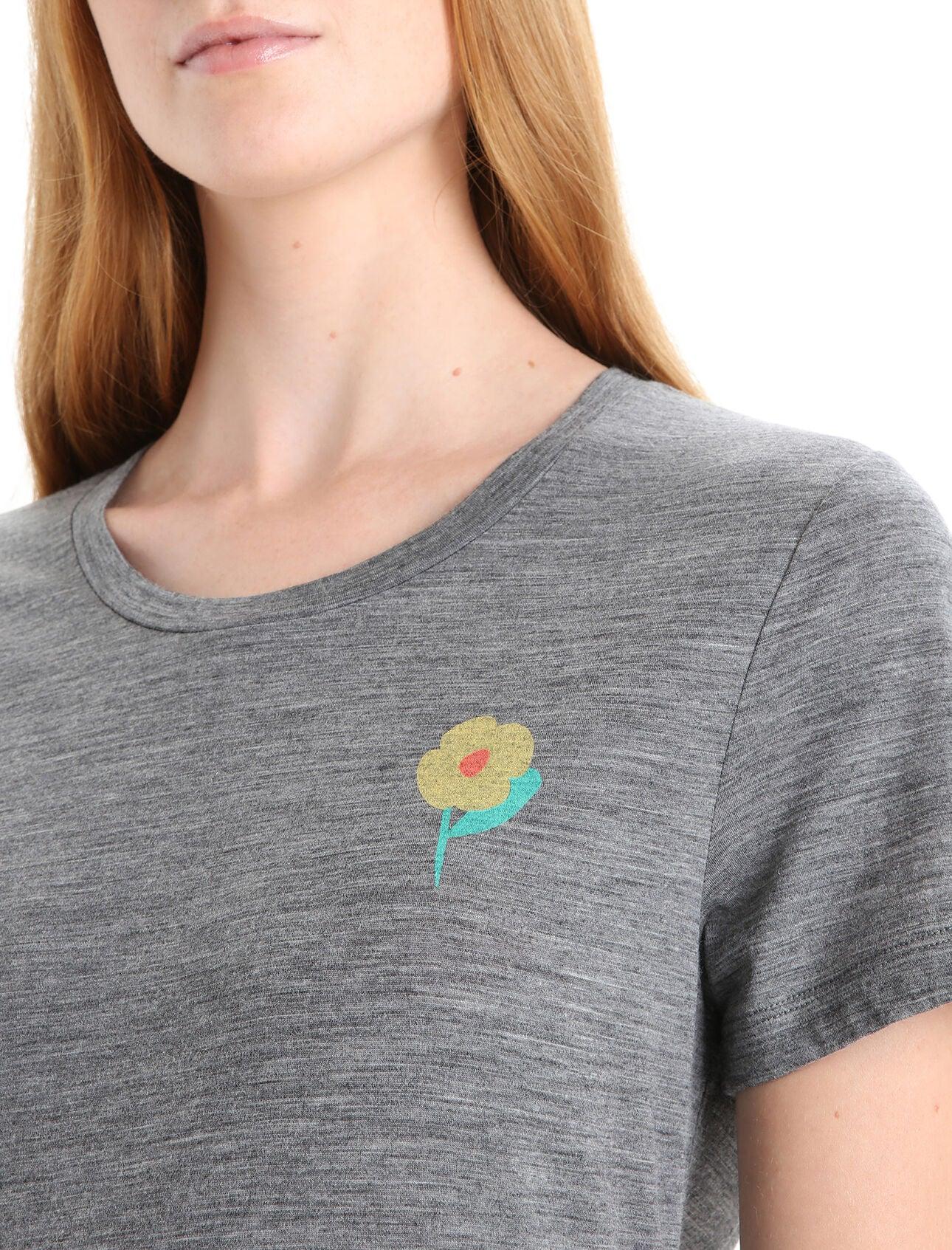 T-shirt Icebreaker Tech Lite II Fleurs de printemps (femmes)