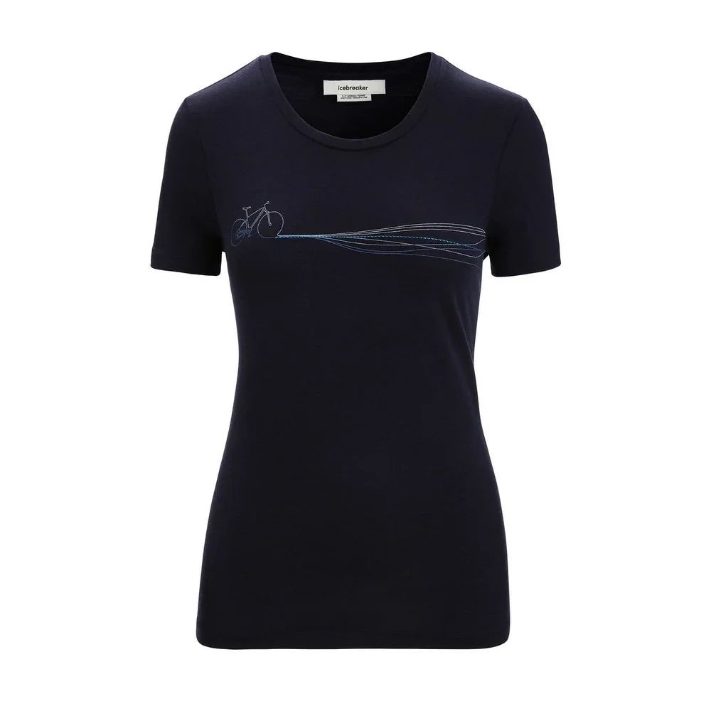 Icebreaker W's Tech Lite II Cadence Paths T-Shirt