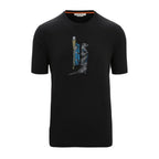 T-shirt Icebreaker Central Classic Loutre (hommes)