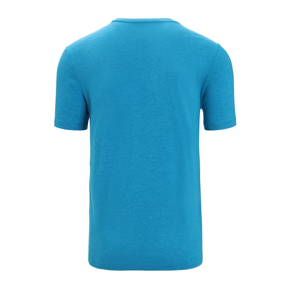 T-shirt Icebreaker Central Classic Loutre (hommes)