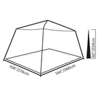 Eureka Nobugzone 3-in-1 shelter