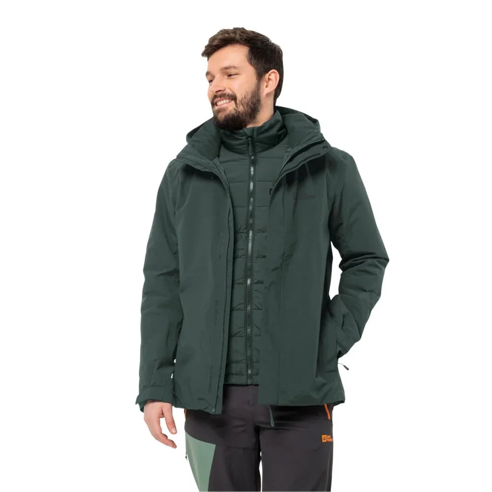 Jack Wolfskin M's 3-in-1 Bergland Winter Jacket