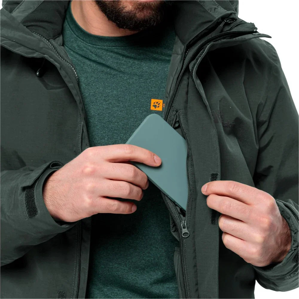 Jack Wolfskin M's 3-in-1 Bergland Winter Jacket