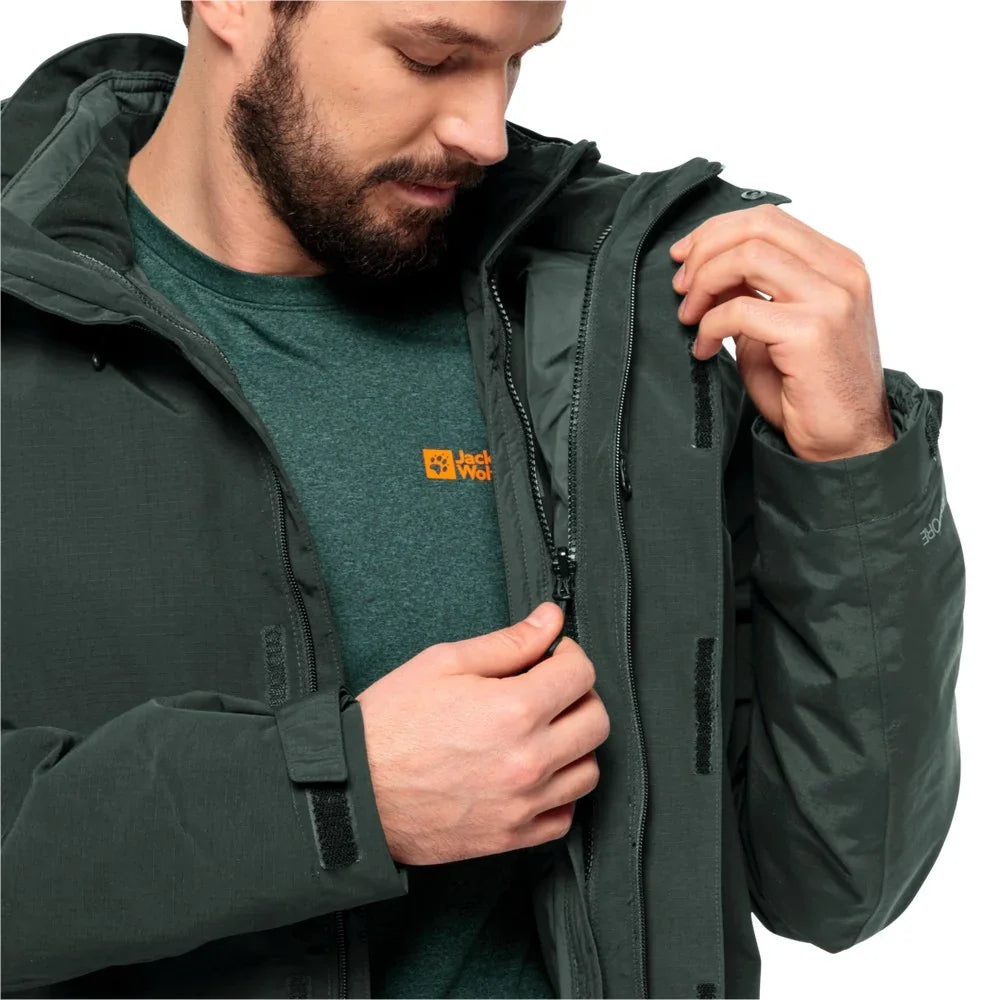 Jack Wolfskin M's 3-in-1 Bergland Winter Jacket