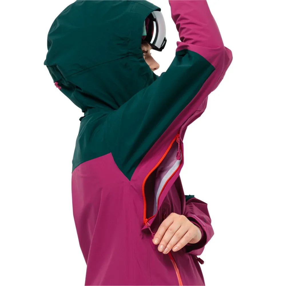 Manteau imperméable Jack Wolfskin Alpspitze Tour 3L Jacket (femmes)