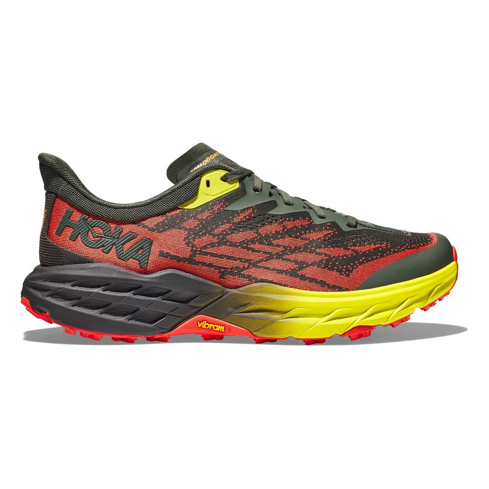 Souliers de course en sentier Hoka Speedgoat 5 Wide (hommes)