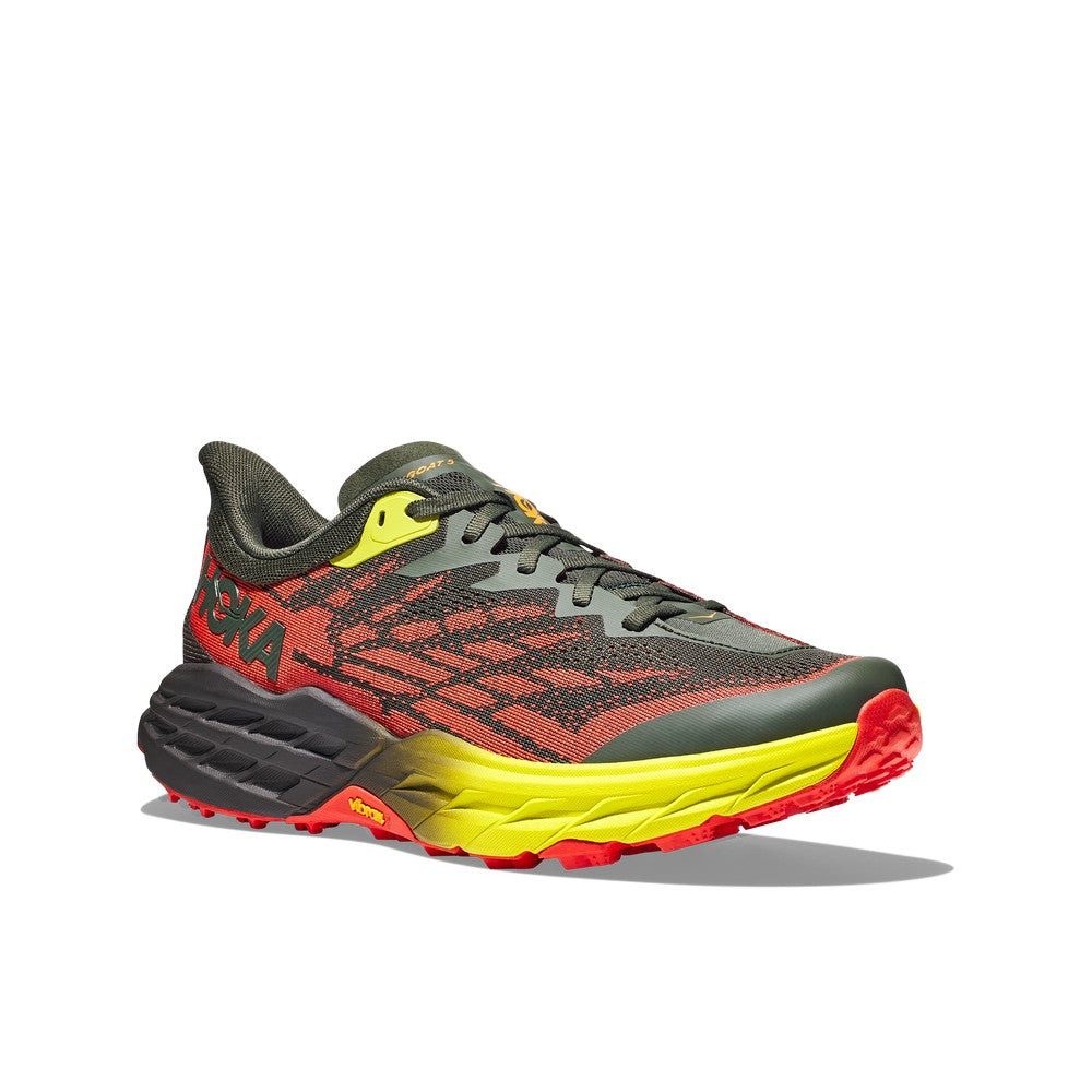Souliers de course en sentier Hoka Speedgoat 5 Wide (hommes)