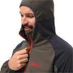 Manteau à capuchon Jack Wolfskin Feldberg (hommes)