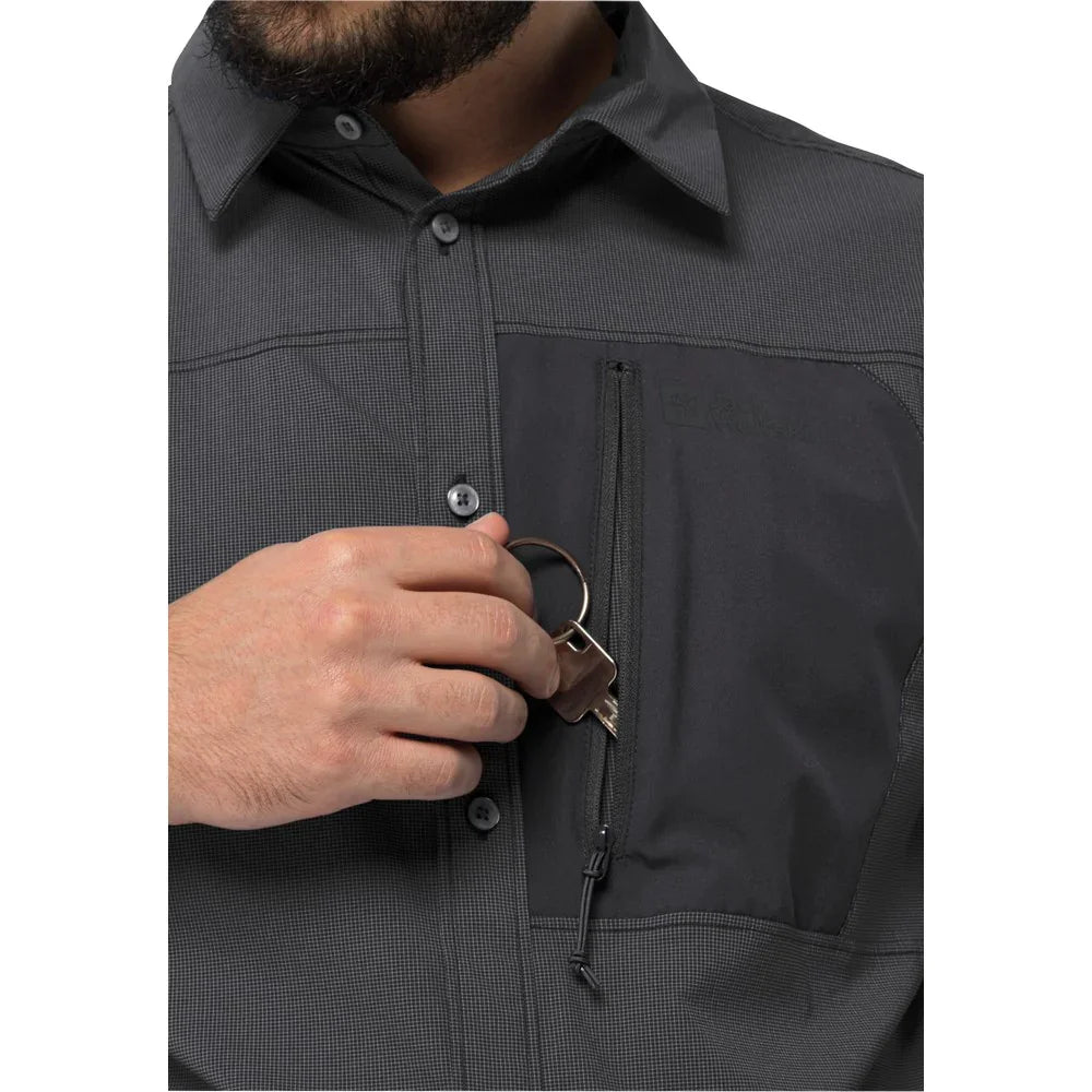 Chemise à manches courtes Jack Wolfskin KenovoII (hommes)