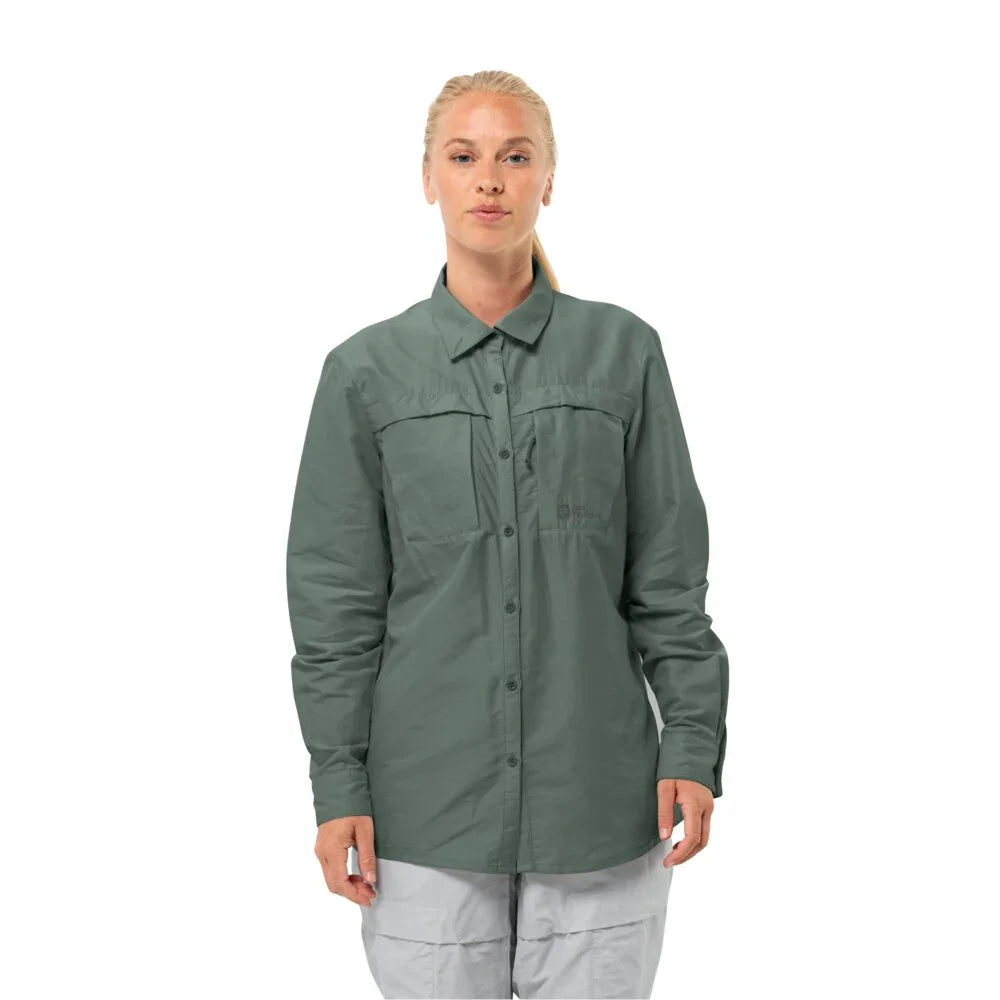 Jack Wolfskin W's Barrier Mosquito Protection Long Sleeve Shirt