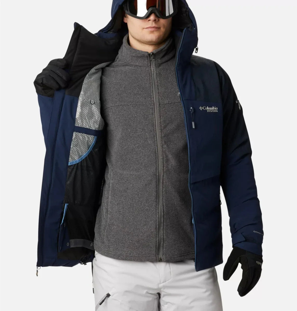 Manteau d'hiver Columbia Titanium Powder Keg II (hommes)