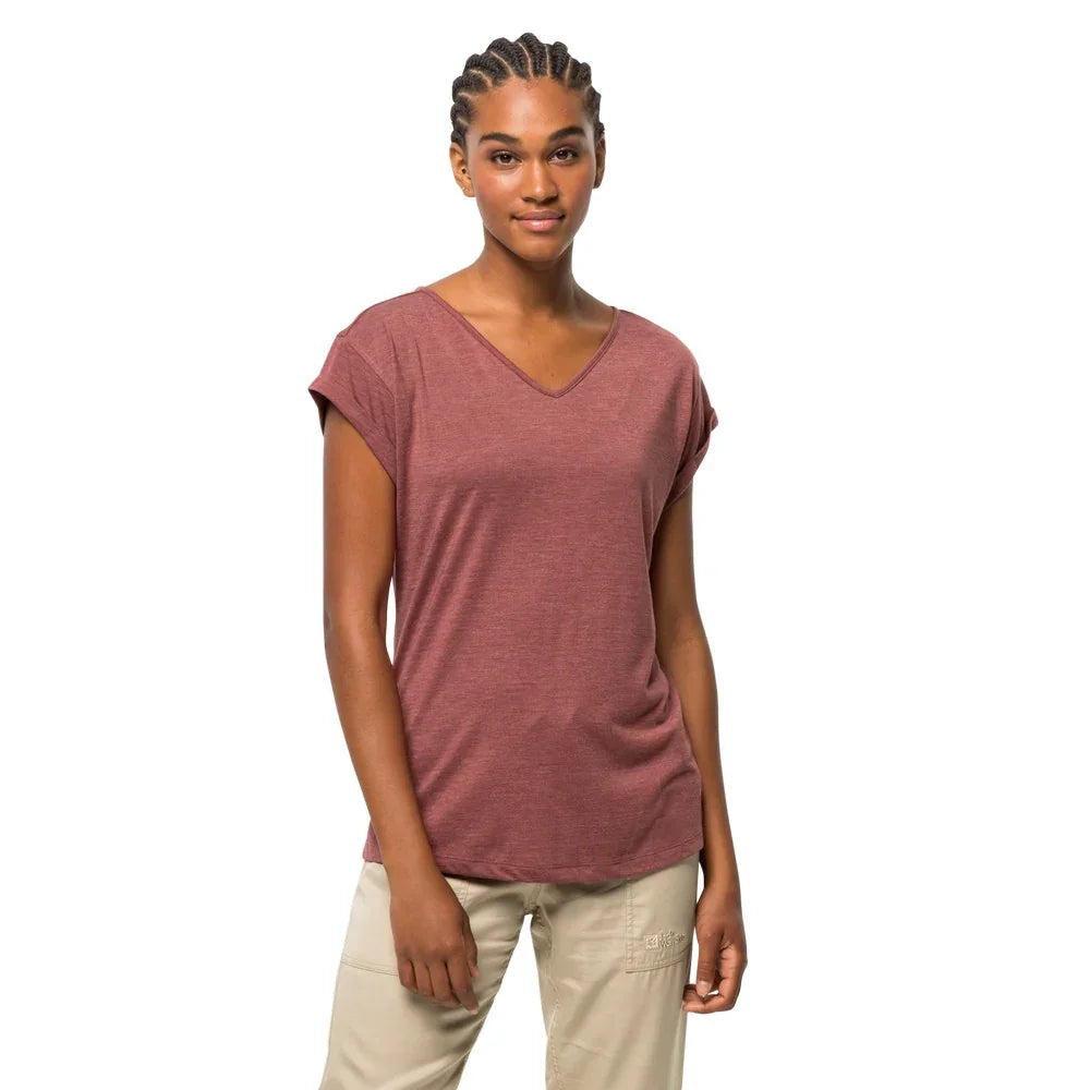T-shirt Jack Wolfskin Coral Coast (femmes)