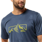 T-shirt Jack Wolfskin Peak Graphic (hommes)