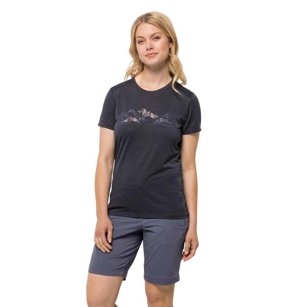 Jack Wolfskin W's Crosstrail Graphic T-Shirt