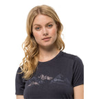 Jack Wolfskin W's Crosstrail Graphic T-Shirt