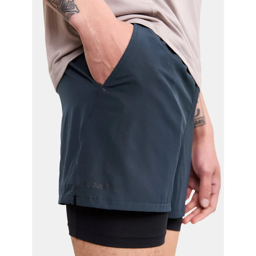Short 2 en 1 Craft ADV Essence (hommes)