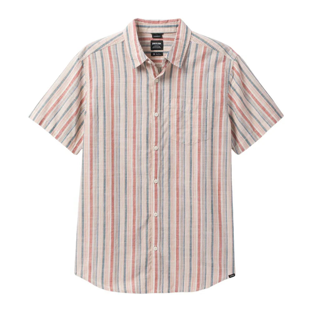 Prana M's Groveland Short Sleeve Shirt