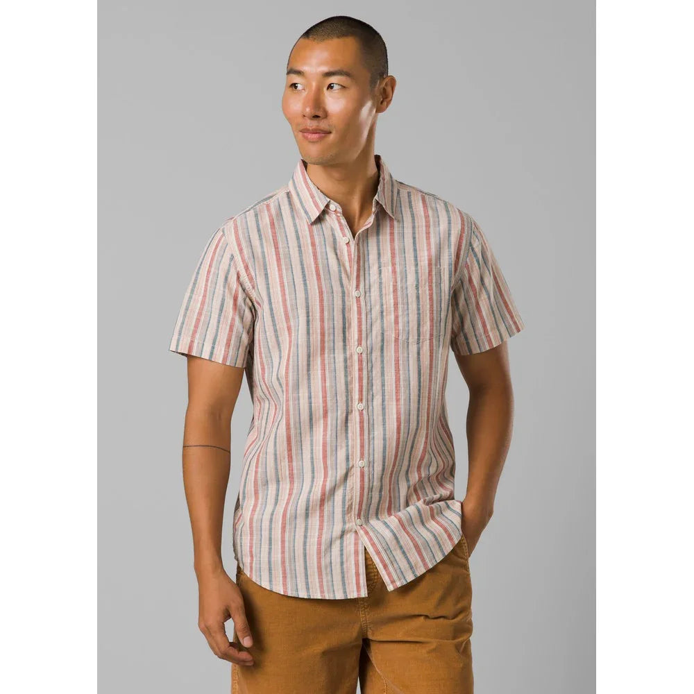 Prana M's Groveland Short Sleeve Shirt