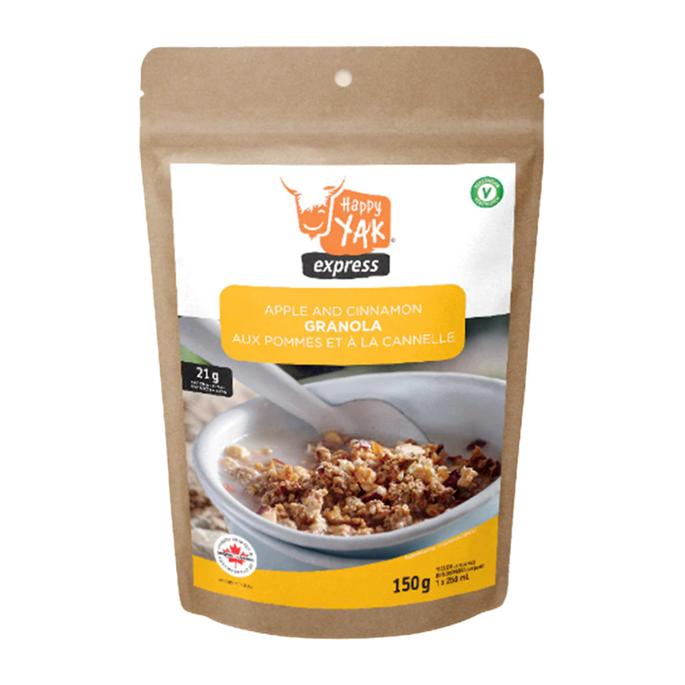 Apple & Cinnamon Granola – Happy Yak Freeze-Dried Meals