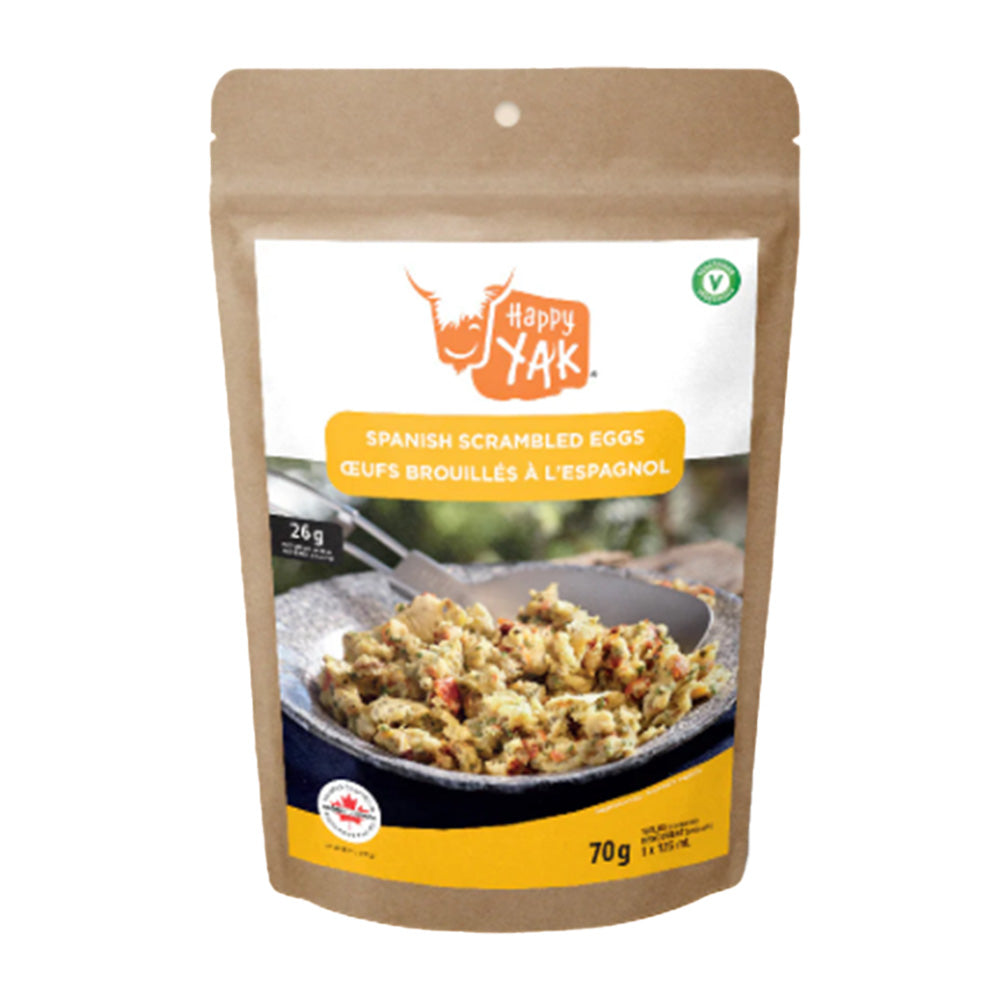 Spanish-Style Scrambled Eggs – Happy Yak Freeze-Dried Meals