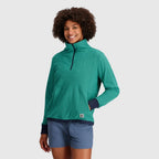 Chandail à manches longues Outdoor Research Trail Mix 1/4 Zip (femmes)