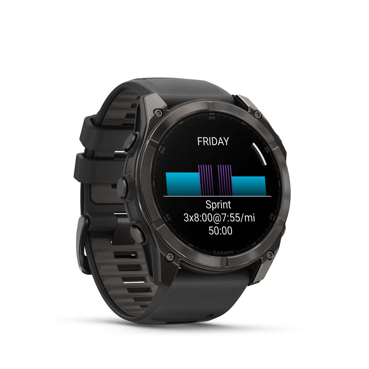 Montre d'entraînement Garmin Fenix 8 51 mm – Sapphire