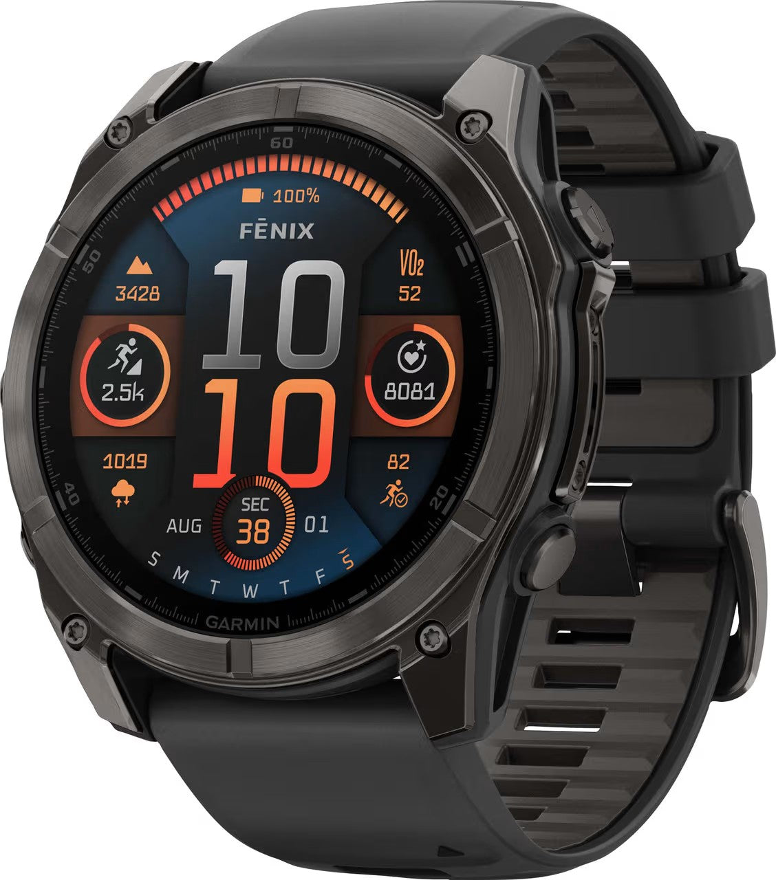 Montre d'entraînement Garmin Fenix 8 51 mm – Sapphire