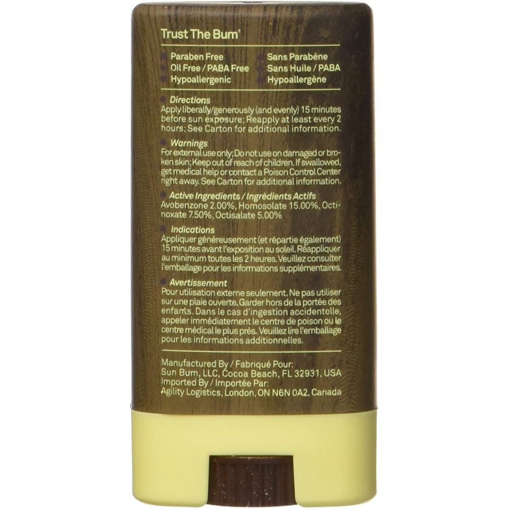 Écran solaire en bâton Sun Bum Original FPS 30
