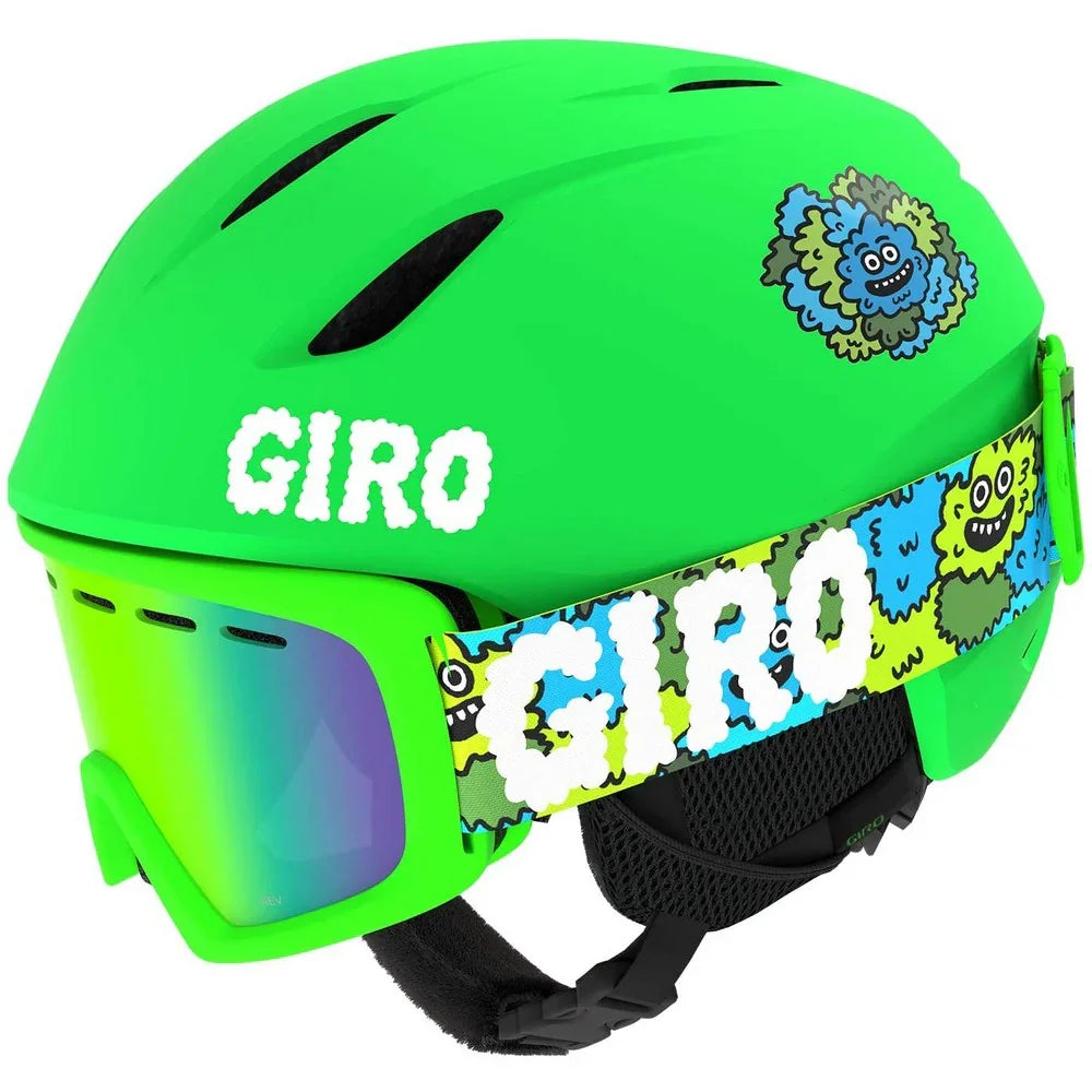 Giro Kids' Launch CP Ski Helmet w/ Ski Goggles