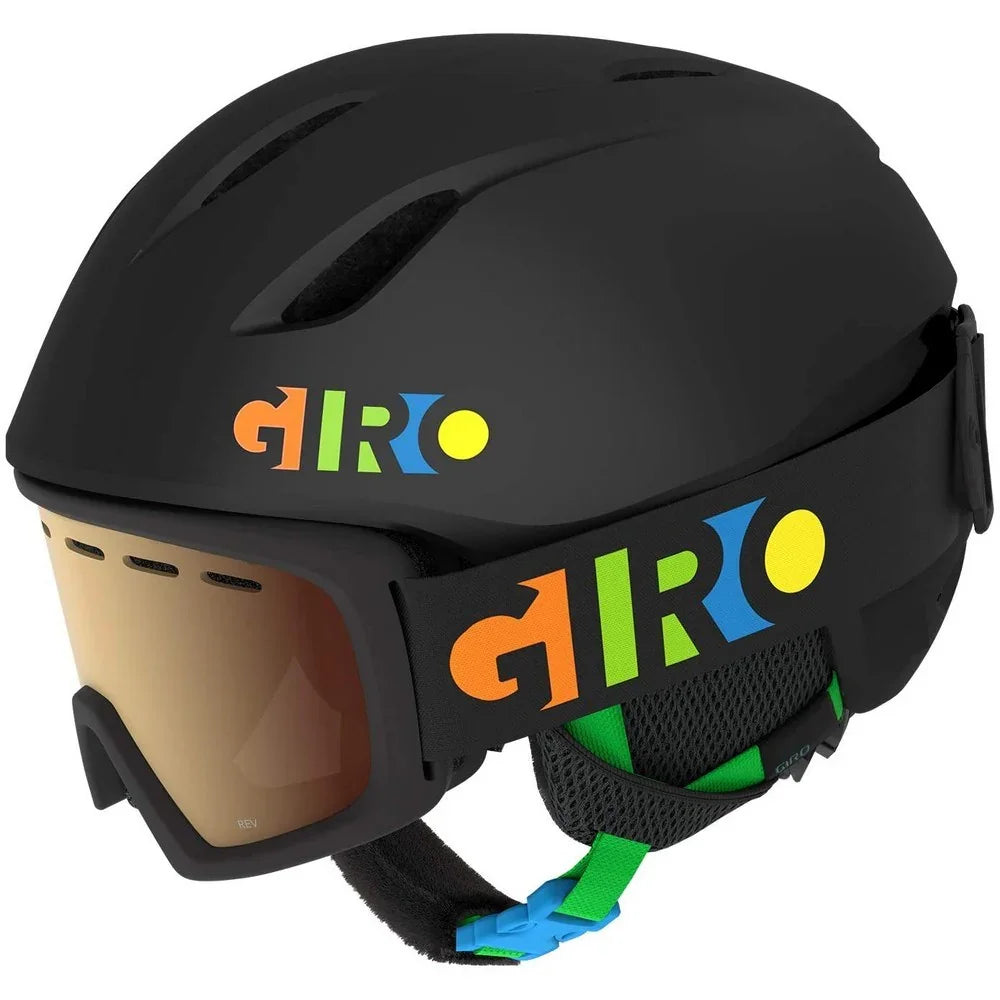 Giro Kids' Launch CP Ski Helmet w/ Ski Goggles