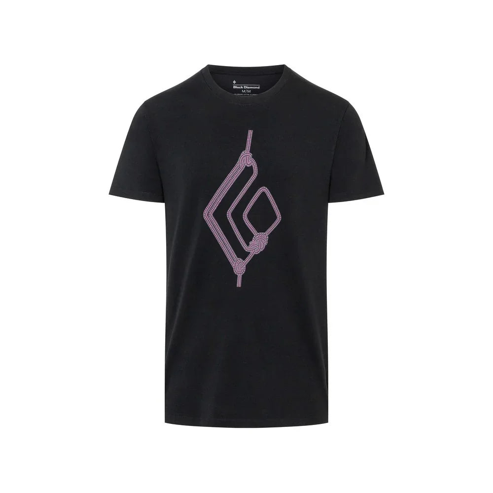 T-shirt Black Rope Diamond (hommes)