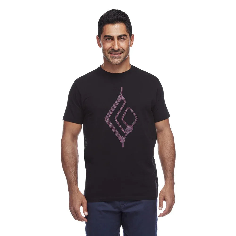 T-shirt Black Rope Diamond (hommes)