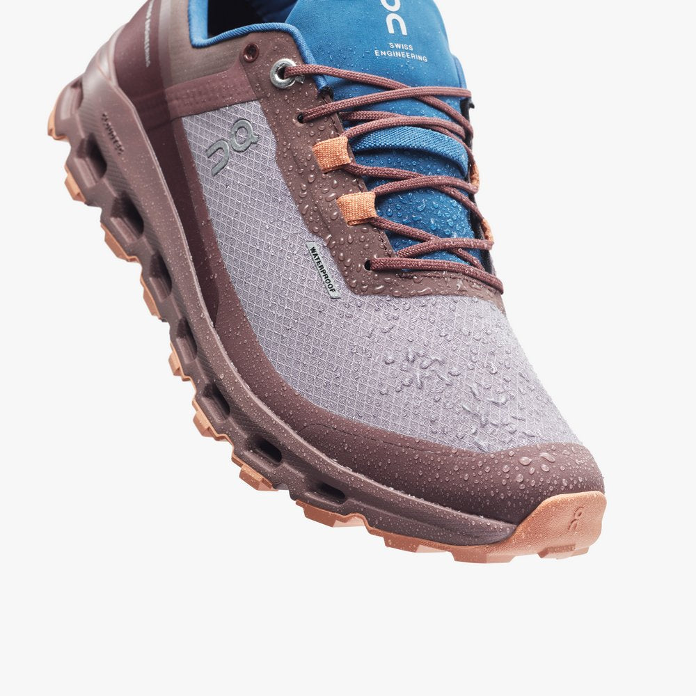 Souliers de course en sentier On Cloudvista Waterproof (femmes)