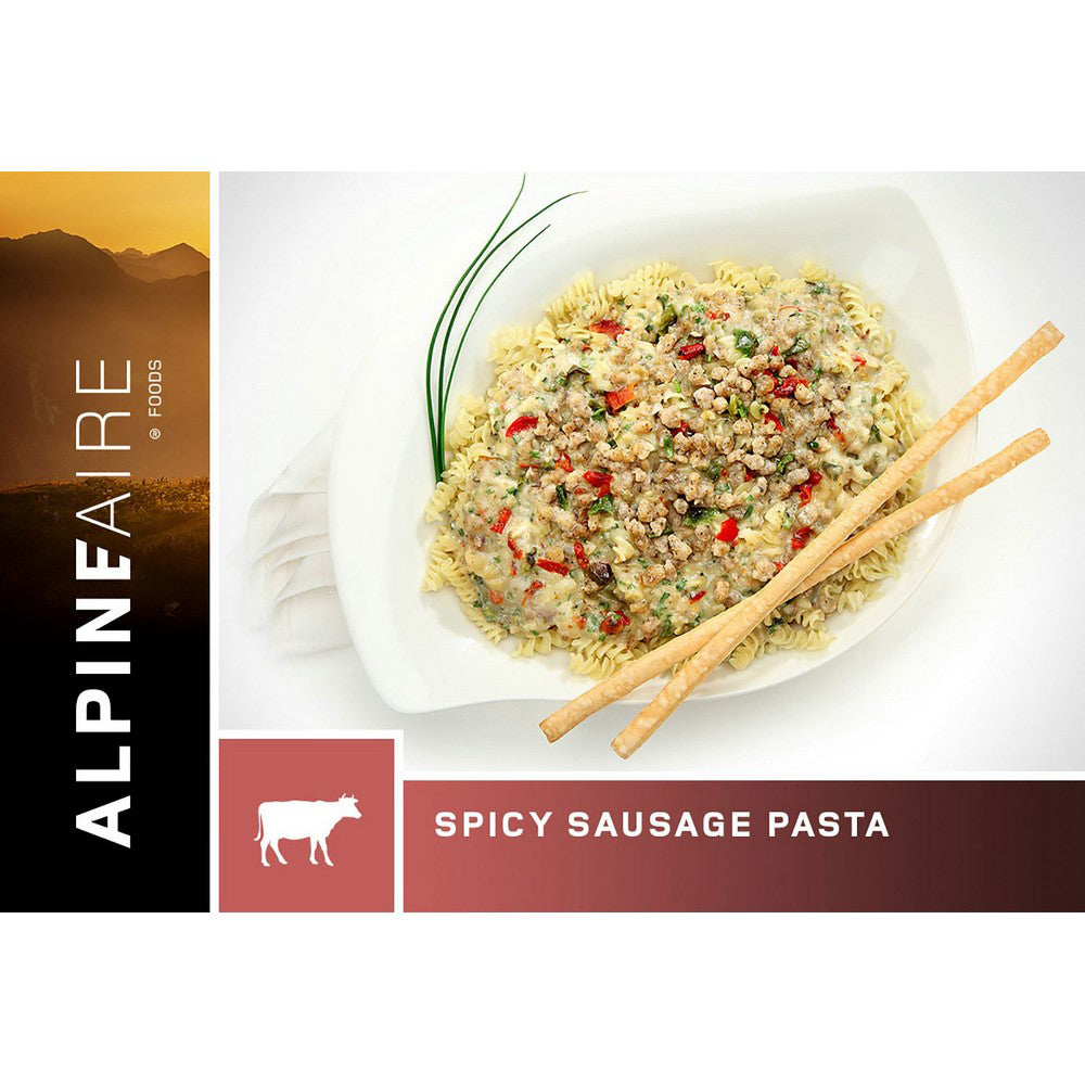 AlpineAire Spicy Sausage Pasta - Freezedried Meal