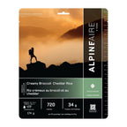 Alpine Aire Creamy Broccoli Cheddar Rice Freezedried Meal