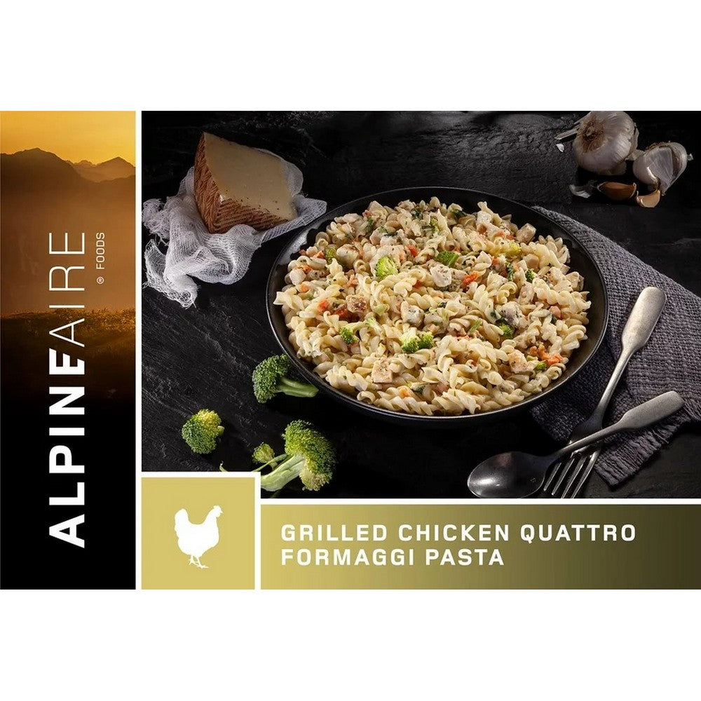 Alpine Aire Grilled Chicken Quattro Formaggi PastaFreeze-Dried Meals