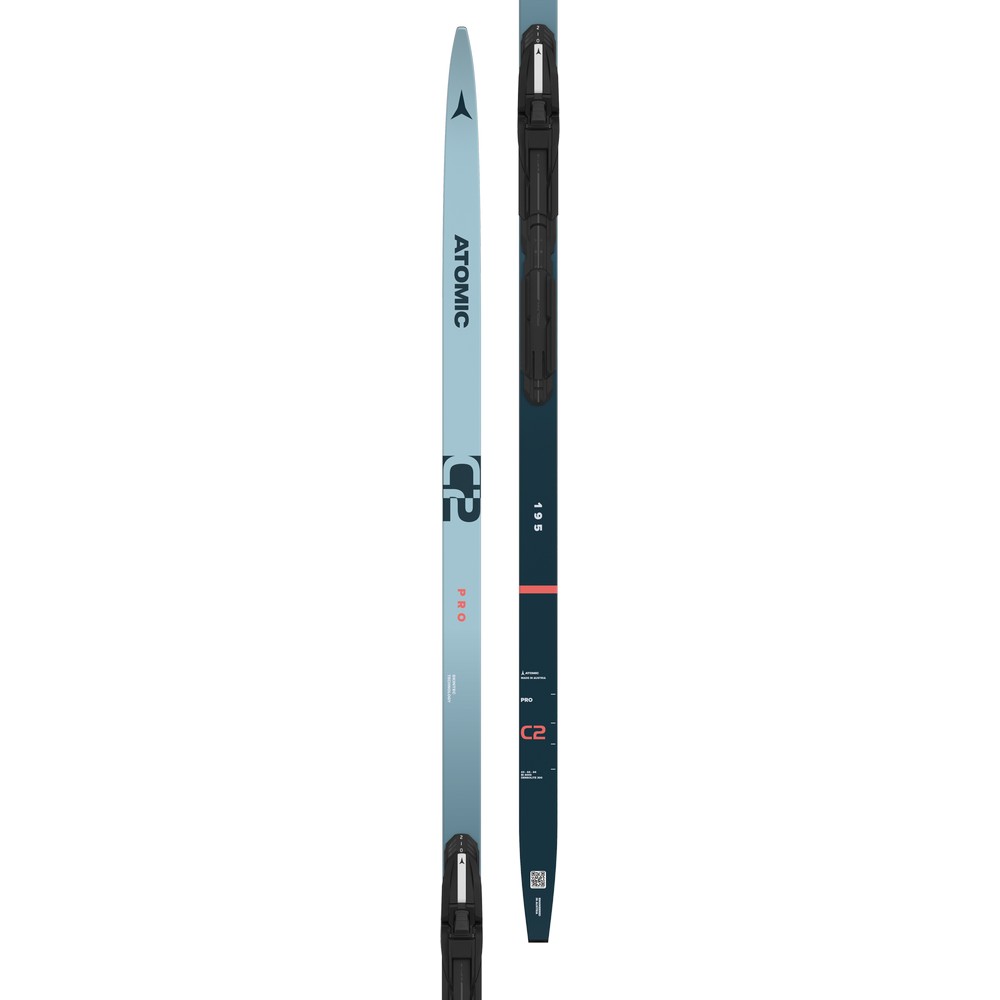 Skis de fond classique Atomic Pro C2 Skintec MED + fixations Prolink Shift Classicfemmes)