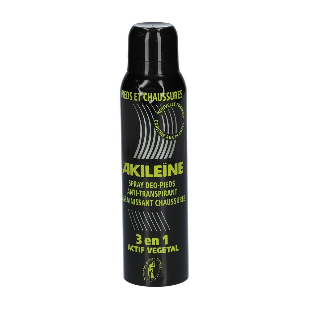 Akileïne Black Spray Foot Deodorant Spray
