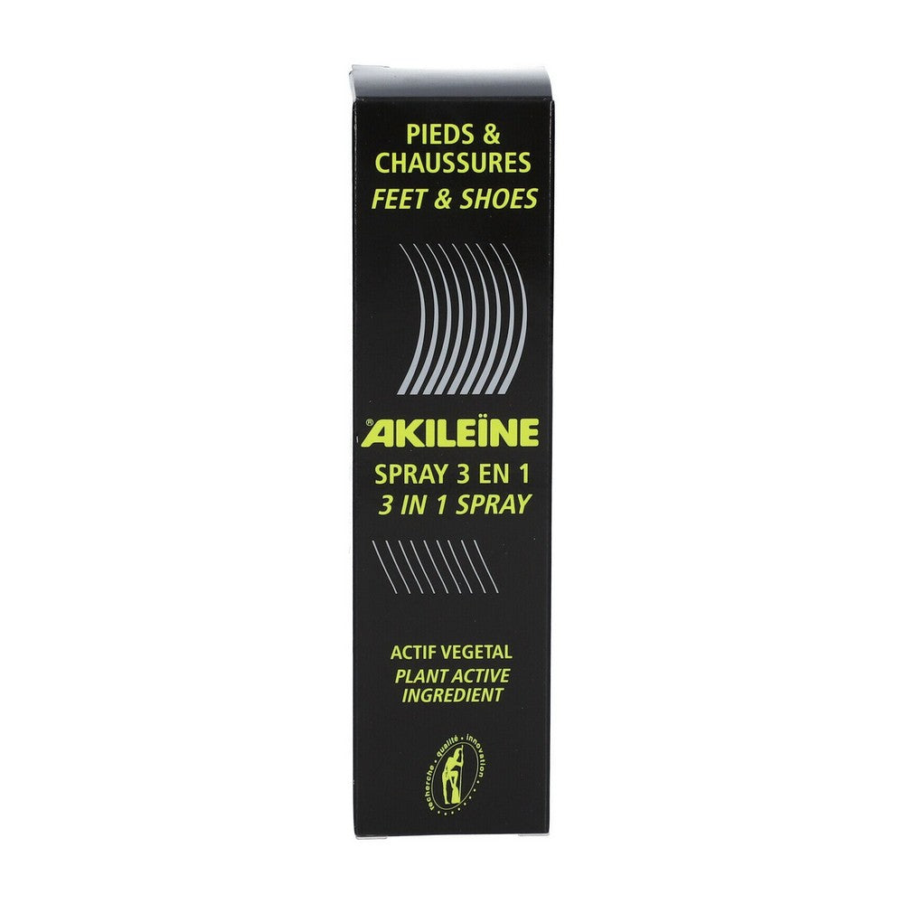 Akileïne Black Spray Foot Deodorant Spray