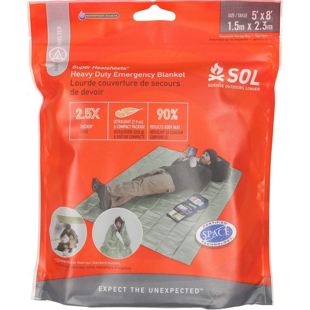 Couverture d'urgence SOL Heavy Duty 1P