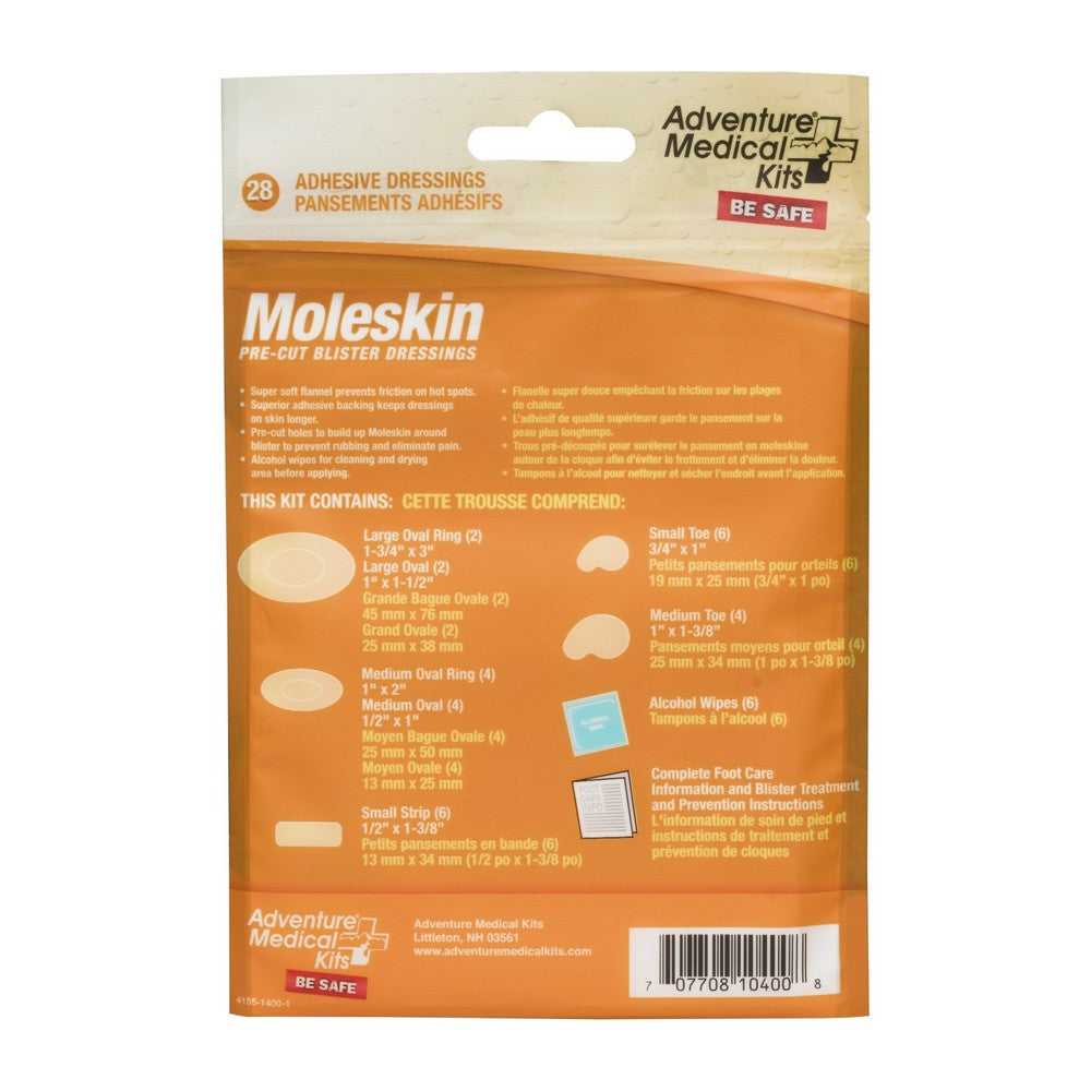Pansements adhésif Aventure Medical Kits Moleskin