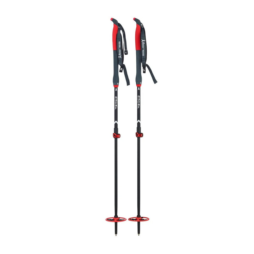 Bâtons de ski de fond hors-piste ajustables Asnes Falketind 2-Section Alloy