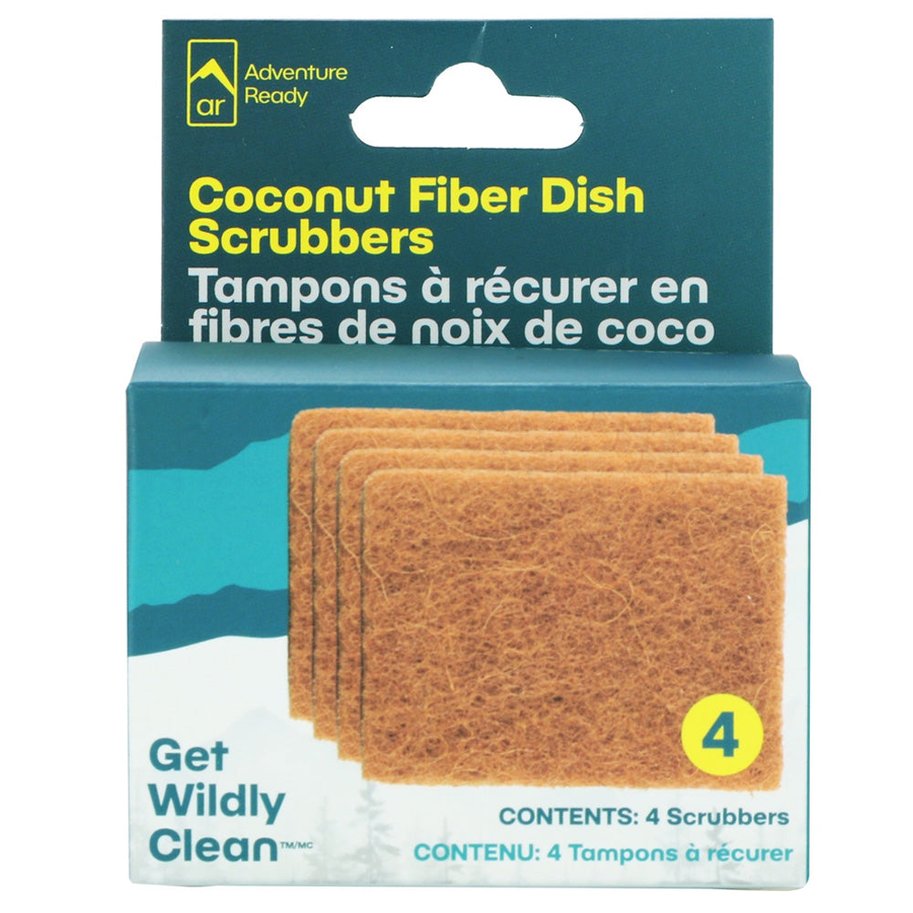 Adventure Ready Coconut Fiber Dish Scrubbers