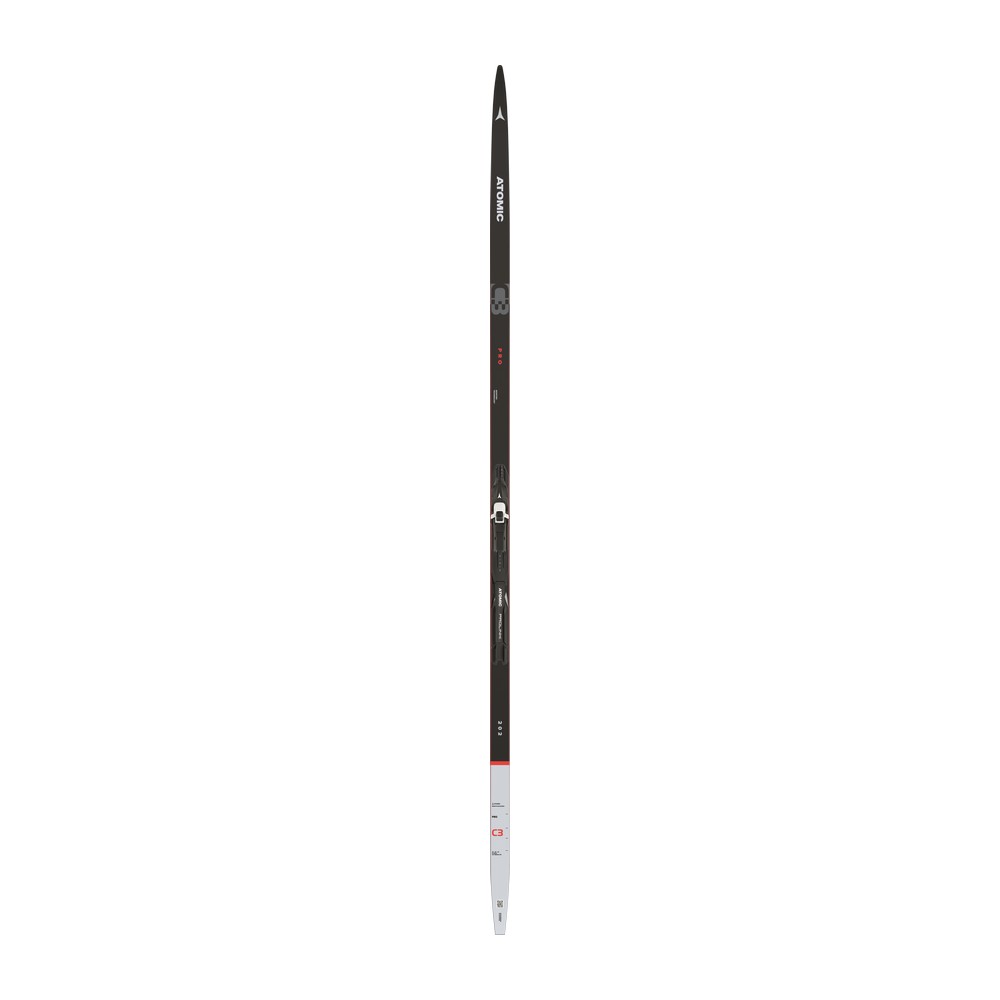 Skis de fond de classique Atomic Pro C3 Skintech avec fixations Shift Pro - HARD