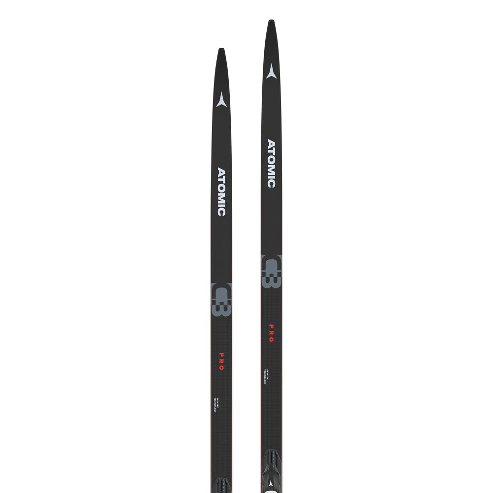 Atomic Pro C3 Skintek Classic Cross-Country Skis with Prolink Shift Pro Bindings - MED