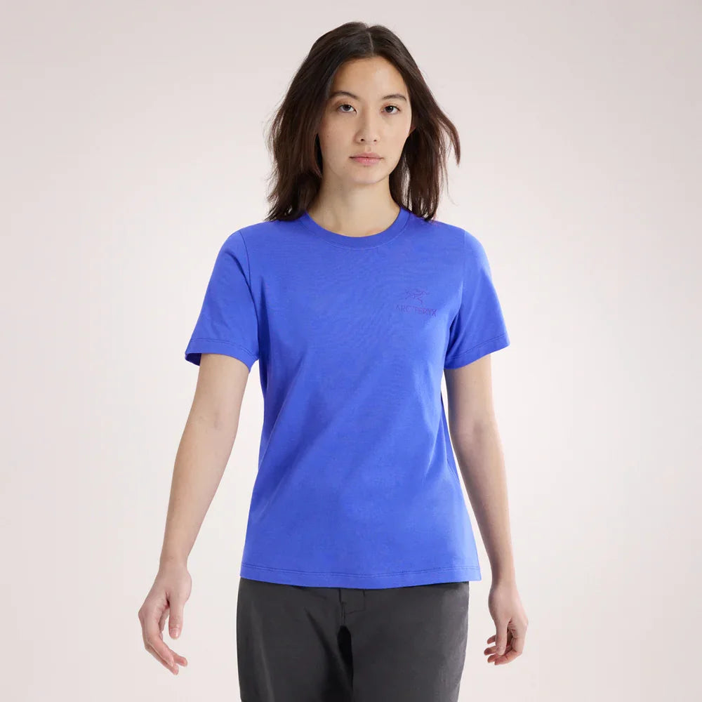 T-shirt Arc'teryx Kragg SL Cotton Emblem Crew (femmes)